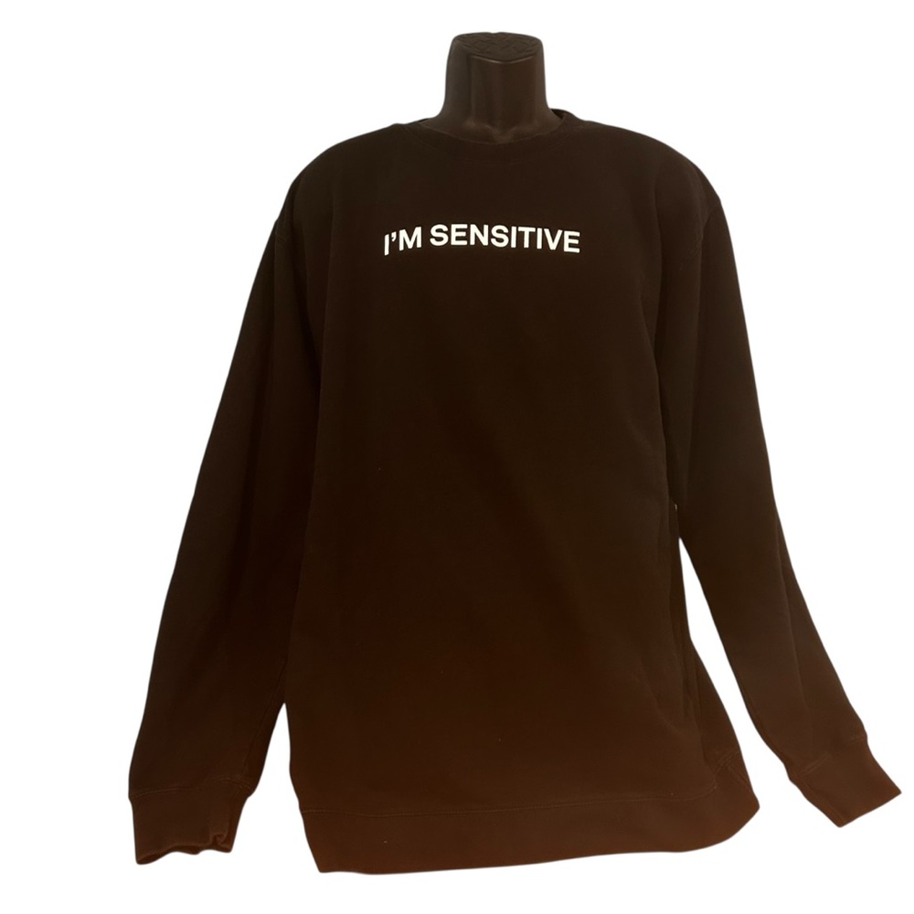 Independent trading co “I’m Sensitive” Graphic Sweatshirt men’s Size 2XL grunge